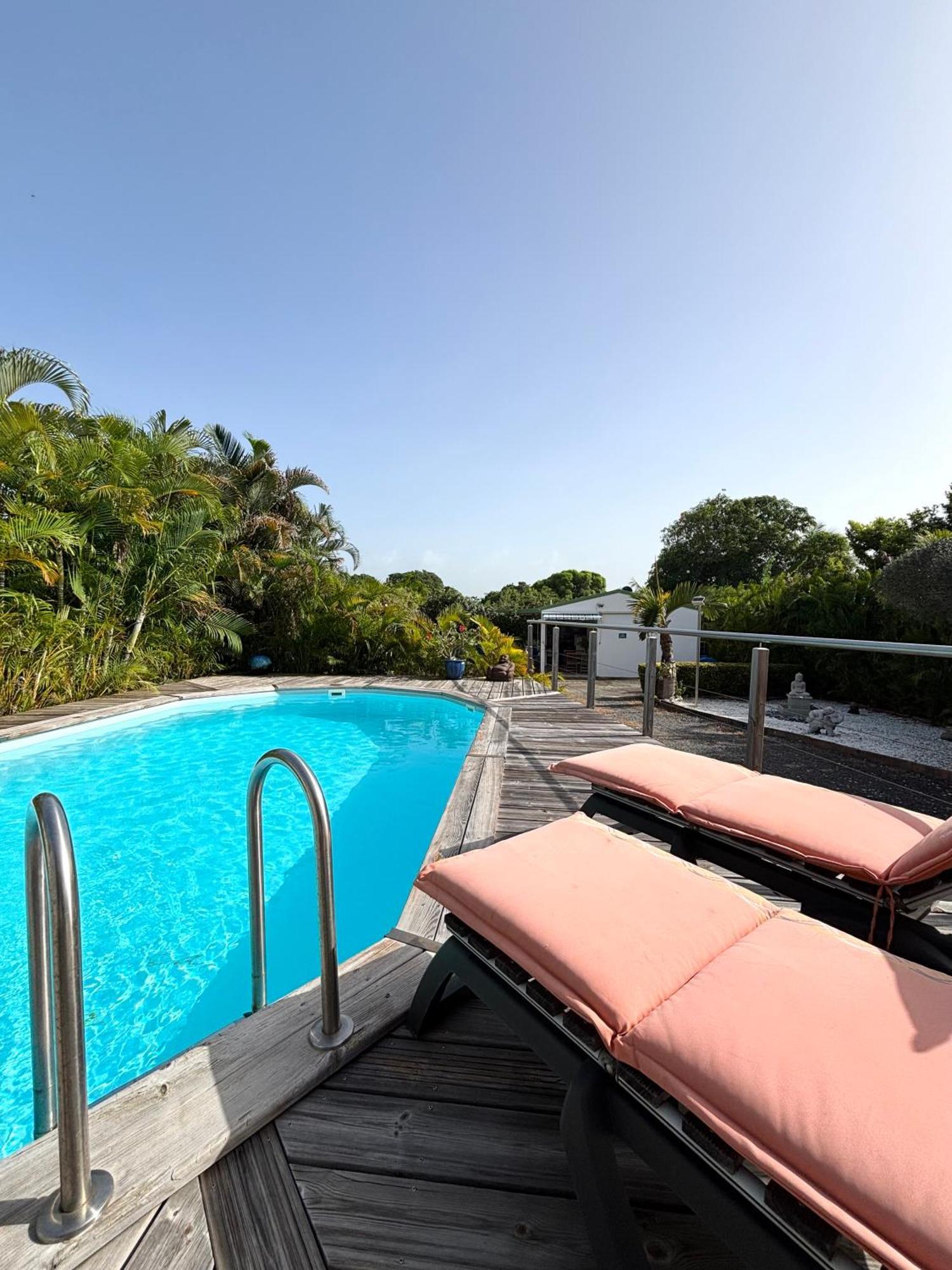 Gites Les Bienheureux - Piscine, Hamak, Terrasse Anse-Bertrand المظهر الخارجي الصورة