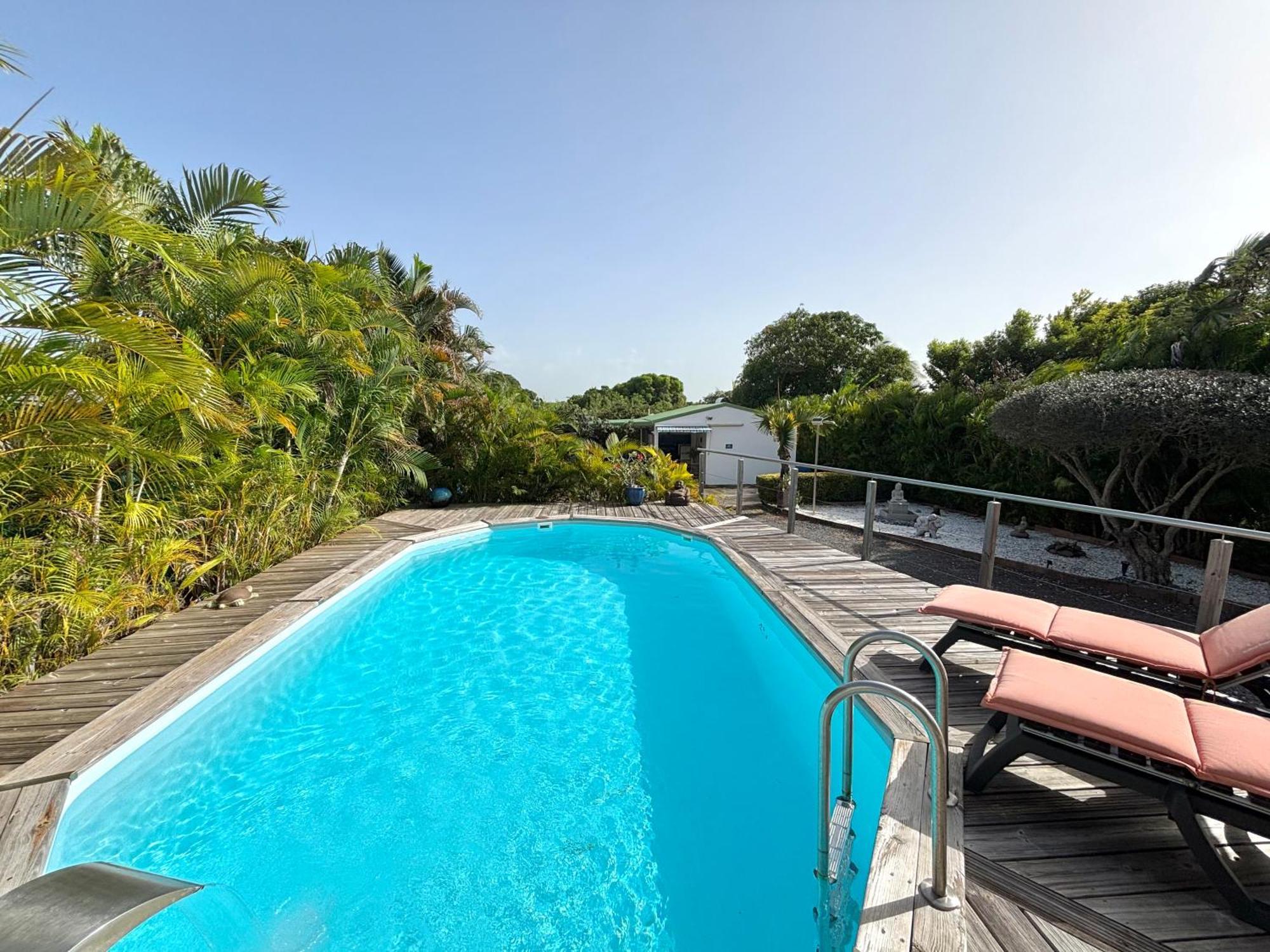 Gites Les Bienheureux - Piscine, Hamak, Terrasse Anse-Bertrand المظهر الخارجي الصورة